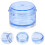 2Sets Weekly Round Organizer Blue Case for Medicine Storage 4