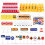 4Pcs Road Signs Playset for Kids Traffic Rules Learning 5