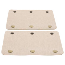 6Pz Custodie Maniglia Valigia E Borsa in PU Beige