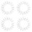 40Set Clip Sostituzione Coperchio Bidone ABS Per Casa 7
