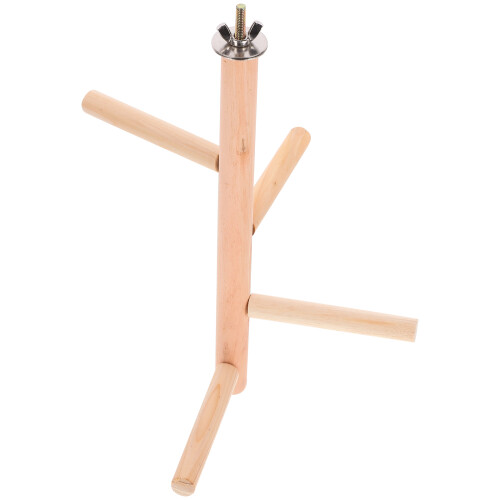 3Pz Per Posatoio Uccelli in Legno Khaki Per 1
