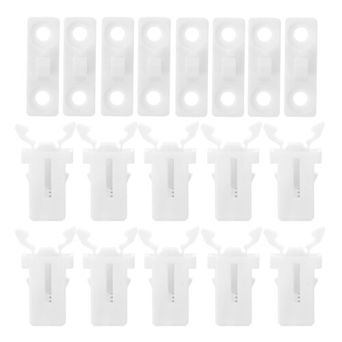 40Set Clip Sostituzione Coperchio Bidone ABS Per Casa 1