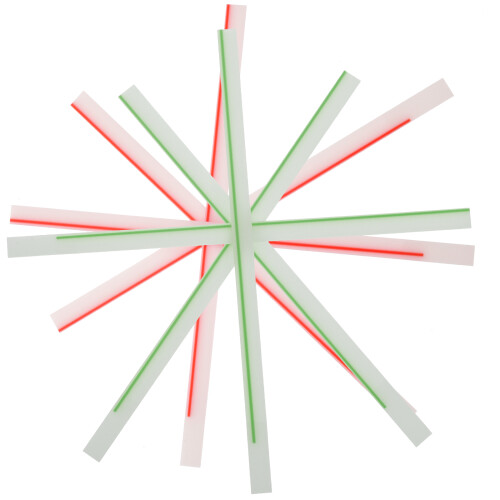 8Set Strisce Colorate in Pet Per E Studio A Casa 1