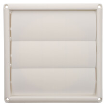 5Pz Protezione Asciugatrice Esterna Louvered Bianco