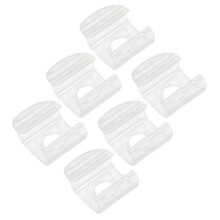 18Pz Maniglie E Clip Trasparenti Per Tende A Rullo,