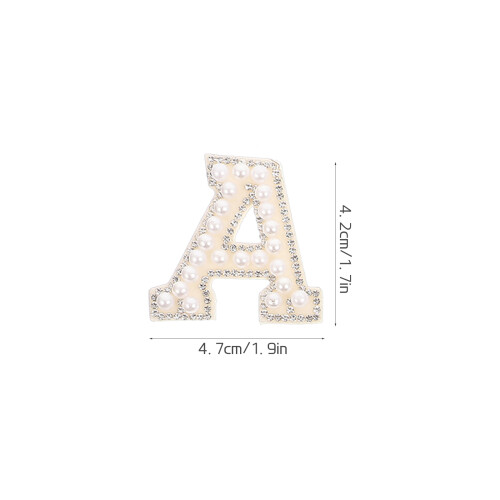 130Pz Toppe Lettere Da Stirare Per Decorazioni E Cucito DIY 1