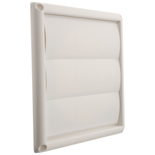 5Pz Protezione Asciugatrice Esterna Louvered Bianco 1