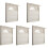 5Pz Protezione Asciugatrice Esterna Louvered Bianco 4