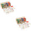 2Set Gioco Riciclaggio Bambini Materiale Legno Educativo 8