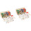 2Set Gioco Riciclaggio Bambini Materiale Legno Educativo 6
