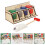 2Set Gioco Riciclaggio Bambini Materiale Legno Educativo 11
