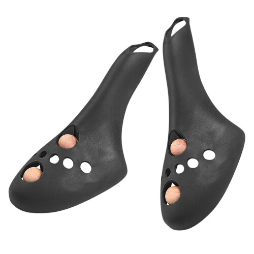 4Paia Supporti Scarpe Neri in , Facili E Per Uso Casa 1
