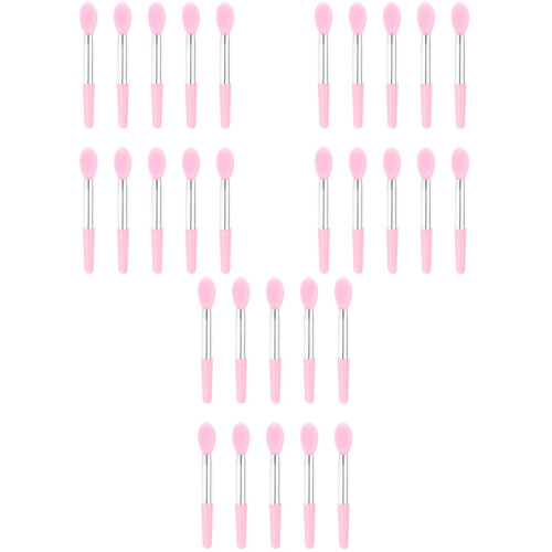 30Pz Cosmetici Rosa Per Labbra E Occhi Silicone 2