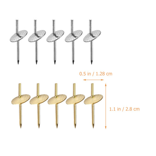120Pz Ganci Appendiquadro in Ferro Per Quadri E Poster 2