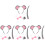 4Set Completo Costume Topo Orecchie Cosplay Bambini 3