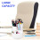 3Pz Organizer Penne E Rotante 360 in PP Bianco Per Ufficio 11