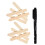 3Set Cartellini in Legno Beige Per Piante, Per E Vasi 2