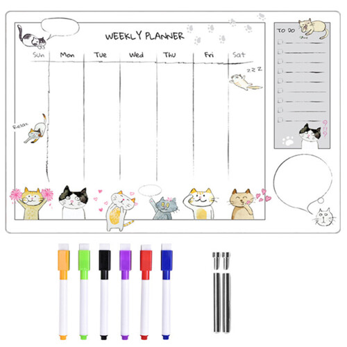 4Set Acrilica Memo Con Penna, Uso Domestico E Scolastico 1