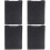 4Pz Clip Board Nero Multifunzione, Scrittura Ufficio E 5