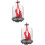 2Pz Didattico Modello Polmoni in Rossa 8