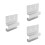 3Pz Organizer Utensili Da in Resistente Per Garage 5