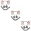 3Set Set Costume Elefante Orecchie Fascia Coda 11
