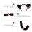 4Set Cerchietti Neri Con Orecchie E Coda Per Costume Animale 6