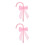 2Pz Palco Halloween Rosa Decorativo in E Tessuto 9