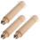 6Pz Set Manici Pan Beige in Legno Per Multiuso Sicuri 2
