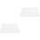 2Pz Whiteboard Lineata Portatile Per Ufficio Piccola Nera Cancellabile 3