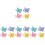 32Pz Farfalla Per Clips Leggere E Resistenti 4