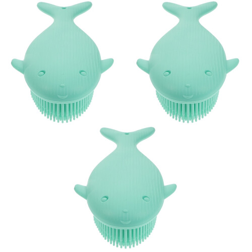3Pz Corpo Silicone Spazzola Esfoliante Per Doccia 2