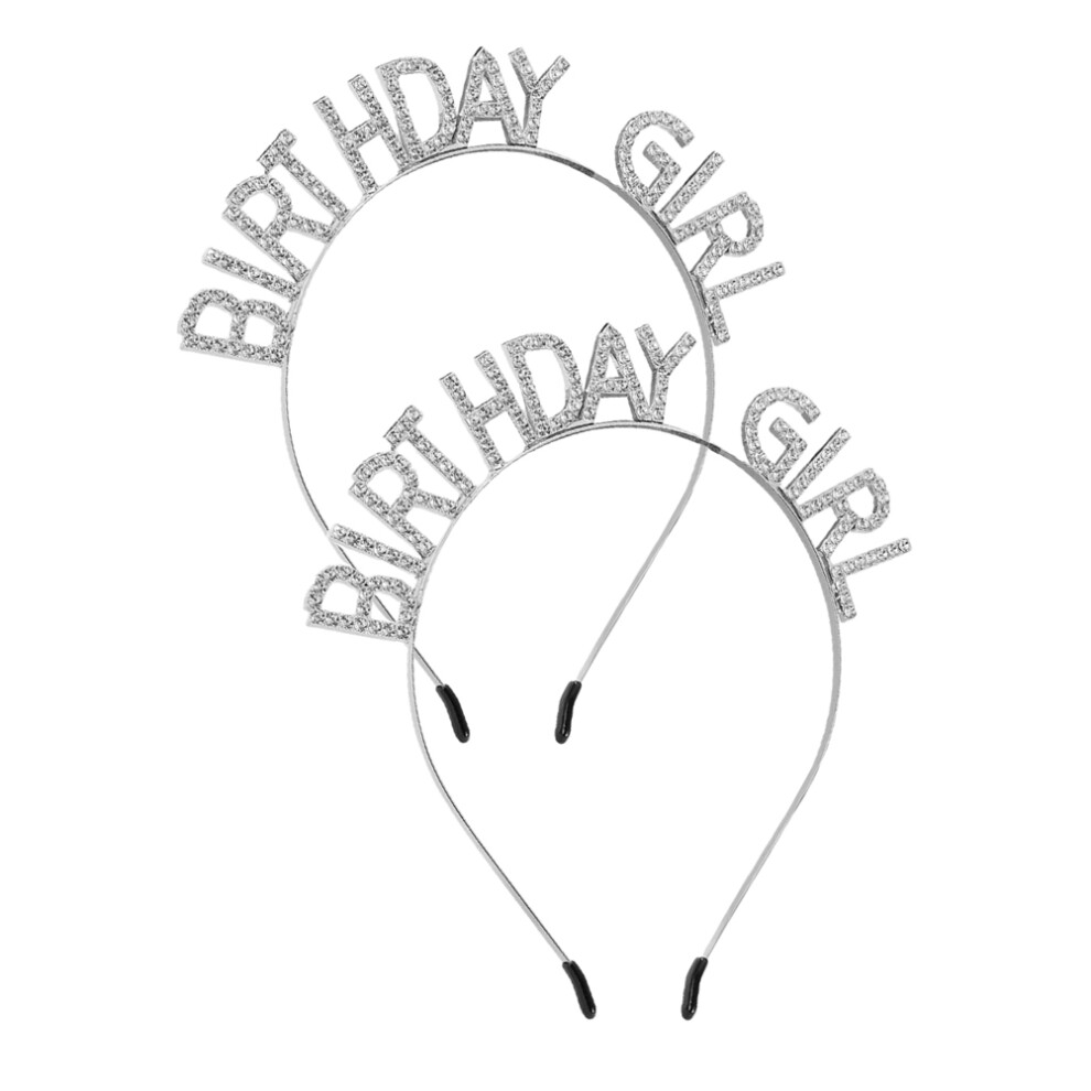 6Pz Cerchietti Festa In Zinco Argento Gioiello Elegante