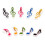 40Pz Clip Note Colorata Per Spartiti 1