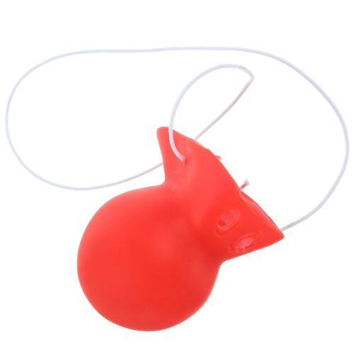 4Pz Naso Clown Per Rosso Gomma Soffice Accessorio 2