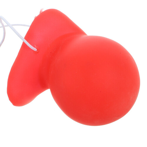 4Pz Naso Clown Per Rosso Gomma Soffice Accessorio 1