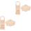 4Pz Baby Sleeping Khaki in Legno, 3