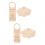 4Pz Baby Sleeping Khaki in Legno, 7