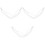 3Pz Scarpe Metallo Bianco 5
