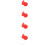 4Pz Naso Clown Per Rosso Gomma Soffice Accessorio 10