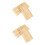 300St Multifunctionele Bamboe Krasstiften Voor Creatieve DIY Projecten 7