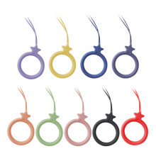 27Pz Cinghie Silicone Multicolor Lanyard Per E Portachiavi