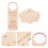 4Pz Baby Sleeping Khaki in Legno, 8