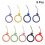 27Pz Cinghie Silicone Multicolor Lanyard Per E Portachiavi 11