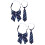 4Pz Cravatta Navy A , Accessorio Cosplay E Decorativo 7