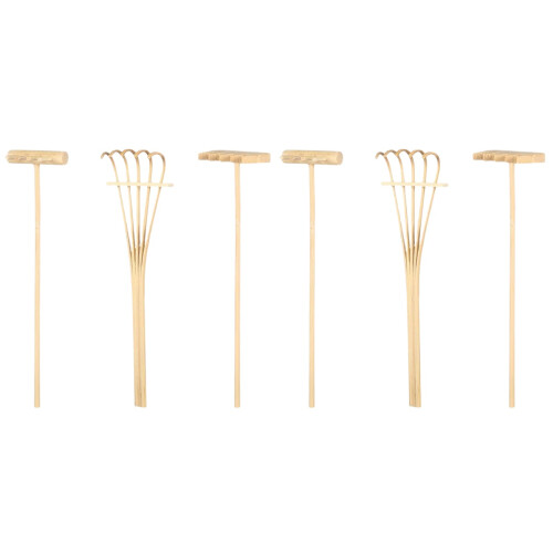 6Pz Mini Zen in Oro Per Giardino E Scrivania 2