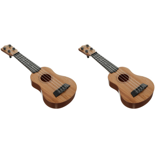 2St Plastic Ukulele Kindvriendelijk Beginners Gitaar 1