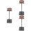 3Pz Espositore Cuffie Tavolo Alluminio E Legno Nero 7