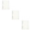 6St Verzorgde Witte Notebook Binder Shell PP Ijzer Voor Kantoor 11