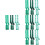 12Sets St. Patrick's Vingerloze Handschoenen En Streep 8